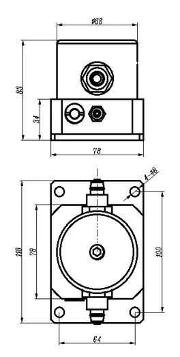 Bredt område differenstryk hydrostatisk niveausensor JMYC-62XXAD billede 6